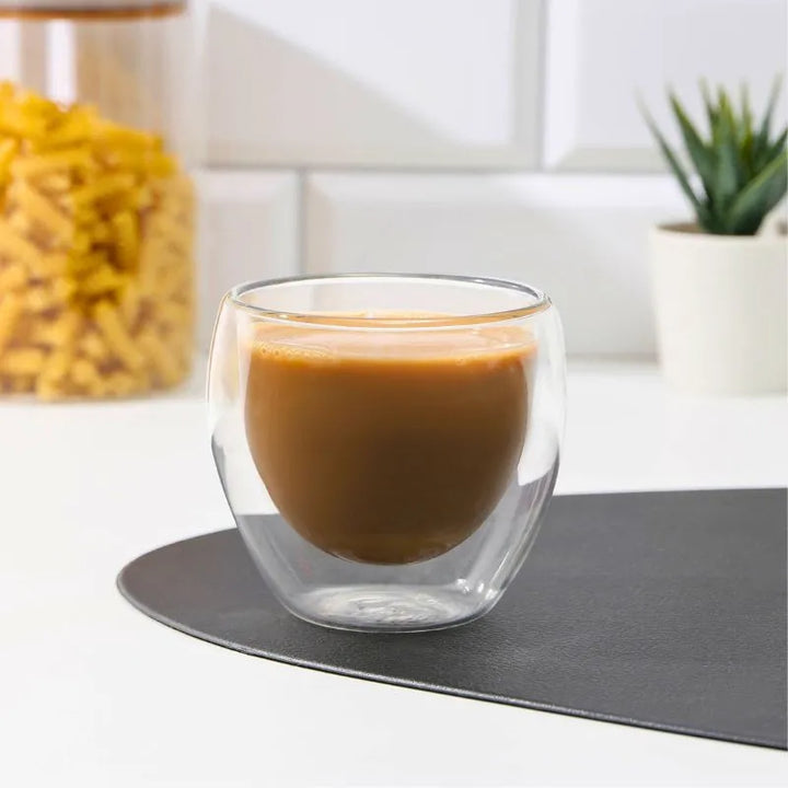 Szklanka do kawy z podwojnymi sciankami 150 ml