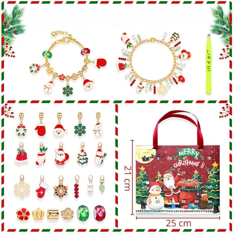Kalendarz adwentowy dla dziewczyn Merry Christmas