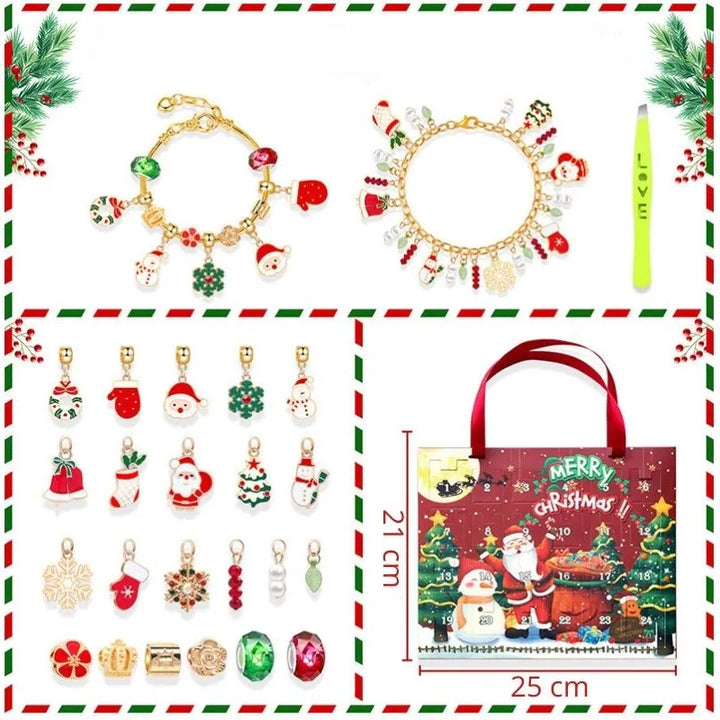 Kalendarz adwentowy dla dziewczyn Merry Christmas
