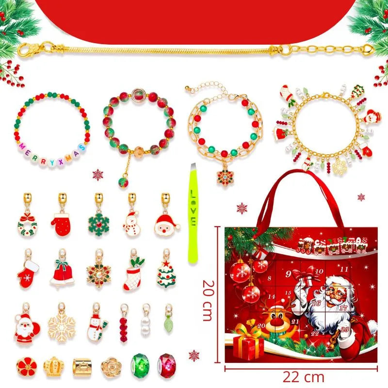 Kalendarz adwentowy dla dziewczyn Santa Claus