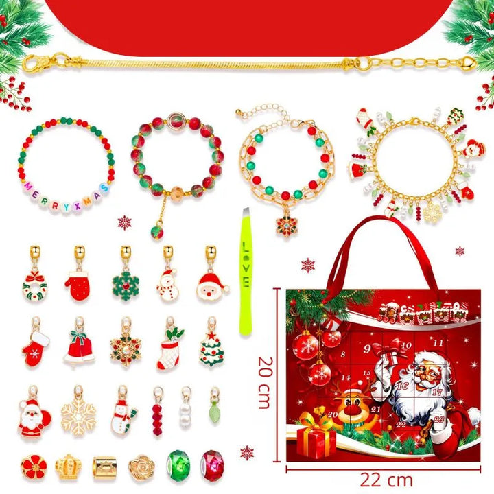 Kalendarz adwentowy dla dziewczyn Santa Claus