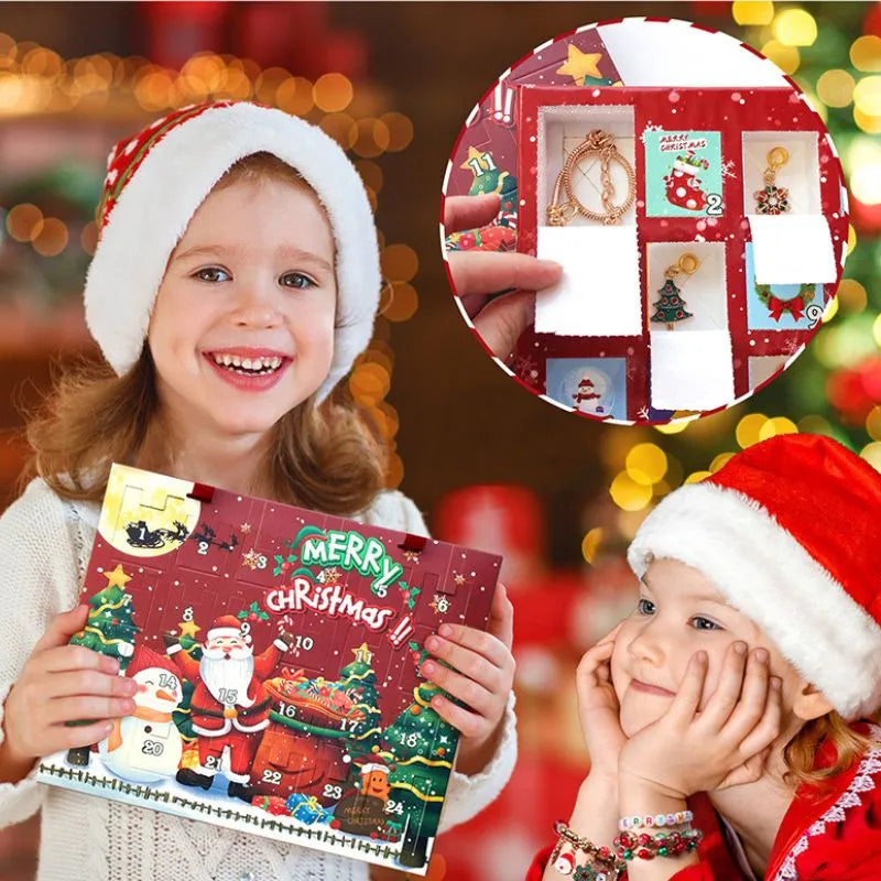 Kalendarz adwentowy dla dziewczyn Santa Claus
