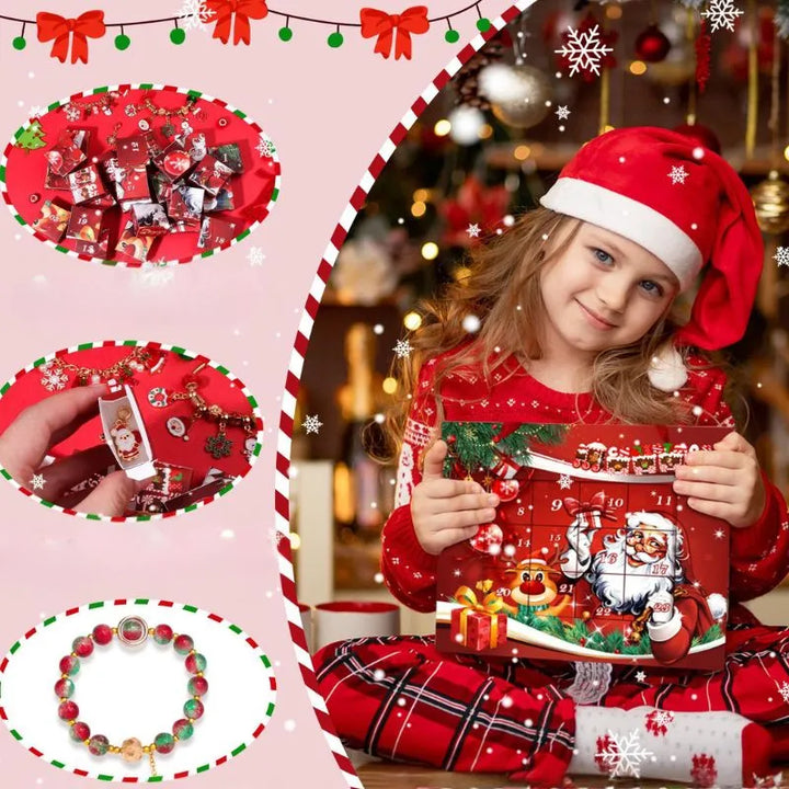 Kalendarz adwentowy dla dziewczyn Santa Claus