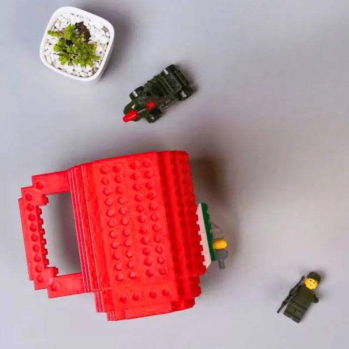 Kubek kreatywny czerwony HotBlocks