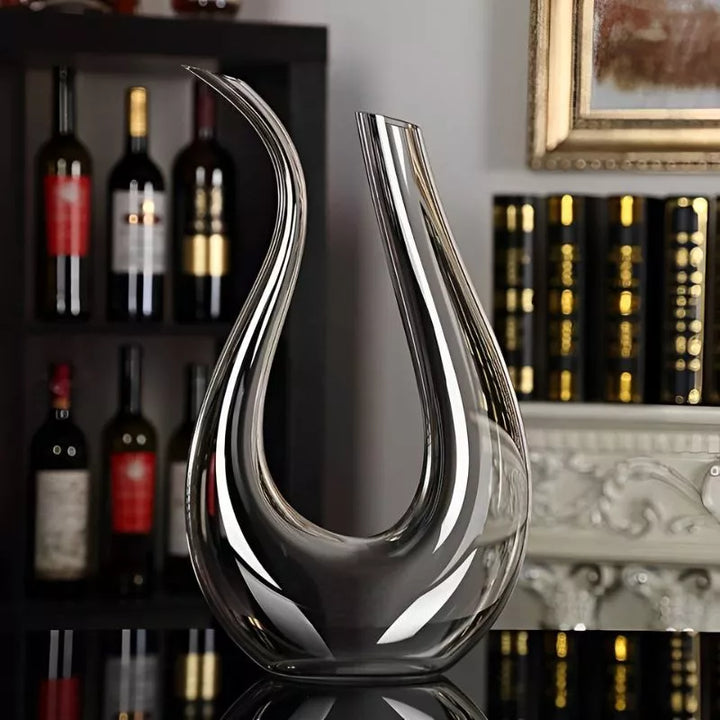 Karafka aerator labedz z kulkami do czyszczenia art statement