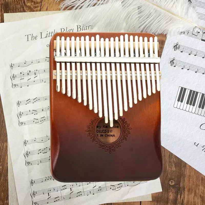 Instrument muzyczny Kalimba – 21 tonów + etui