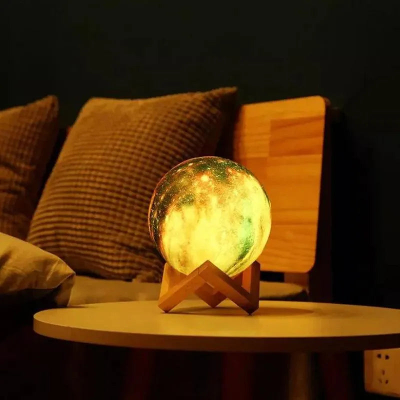 Lampa LED 3D Droga Mleczna XL 15cm 16 kolorów z pilotem