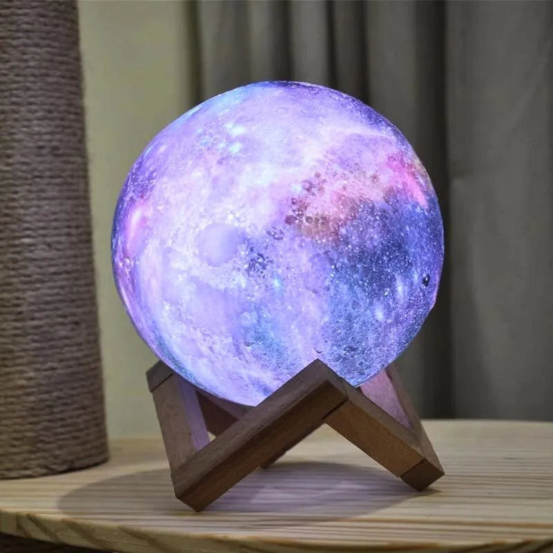 Lampa LED 3D Droga Mleczna XL 15cm 16 kolorów z pilotem