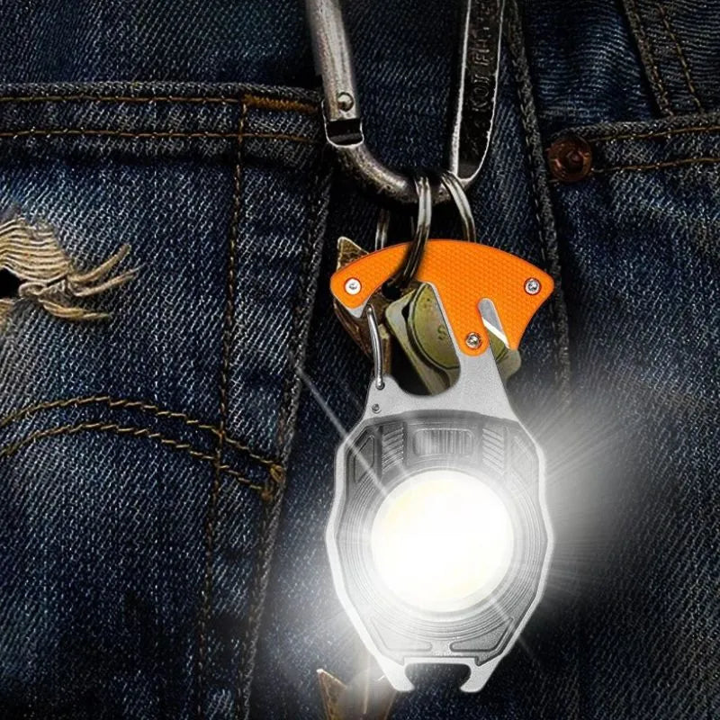 Mini latarka przenośna wielofunkcyjna
