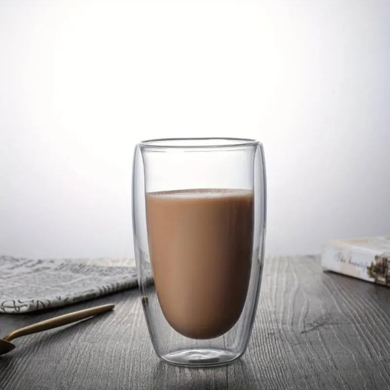 Szklanka do kawy z podwojnymi sciankami 450 ml