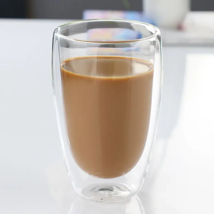Szklanka do kawy z podwojnymi sciankami 450 ml