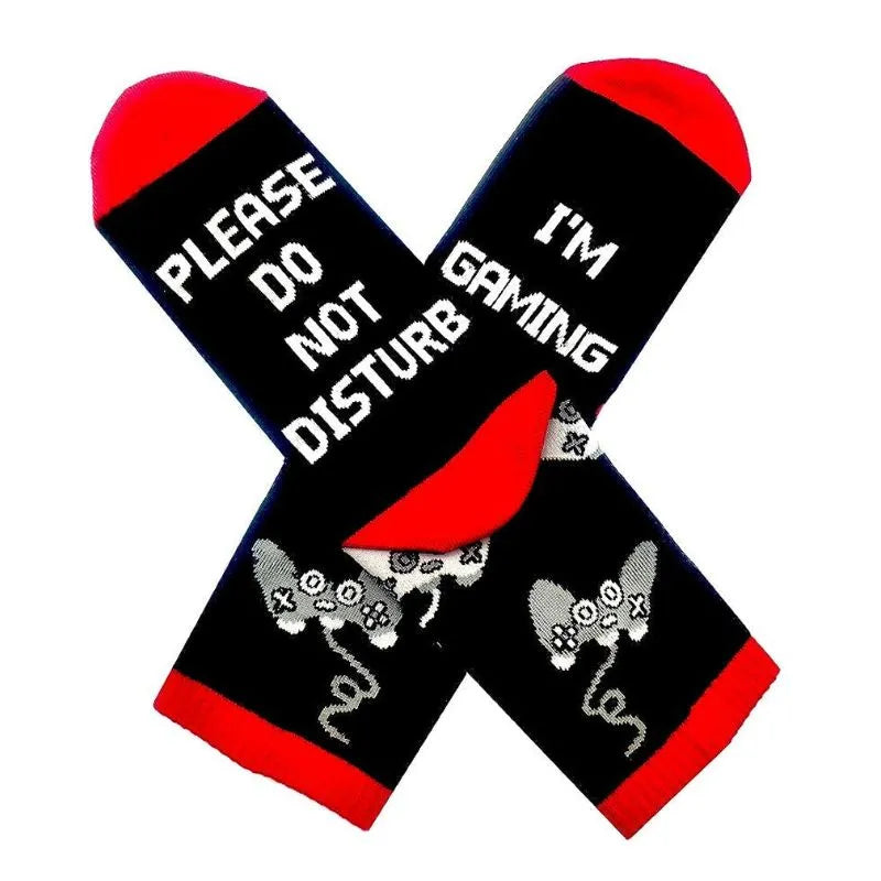 Zabawne skarpetki dla graczy Please do not disturb