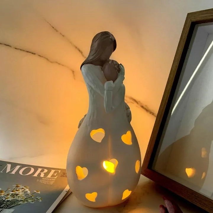 Stojak dekoracyjny na świece Mama i Córka
