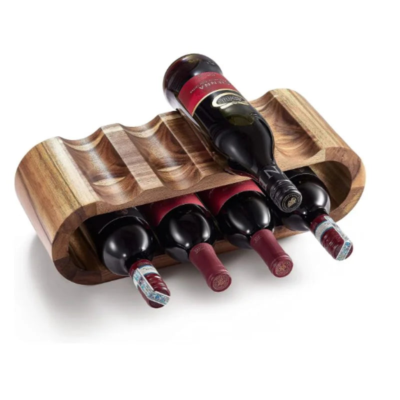 Elegancki stojak na wino