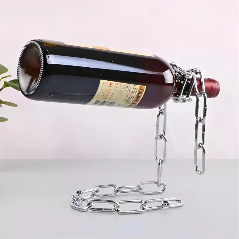 Stojak na wino z łańcuchem Pływające wino