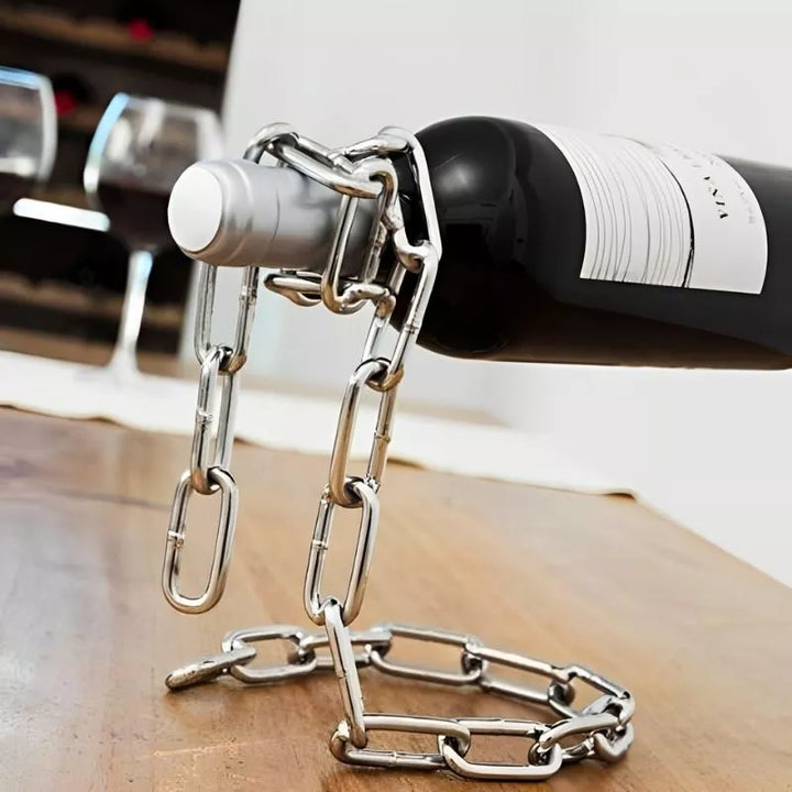 Stojak na wino z łańcuchem Pływające wino