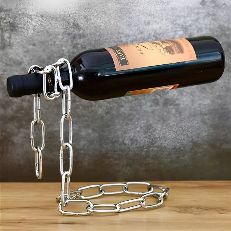 Stojak na wino z łańcuchem Pływające wino