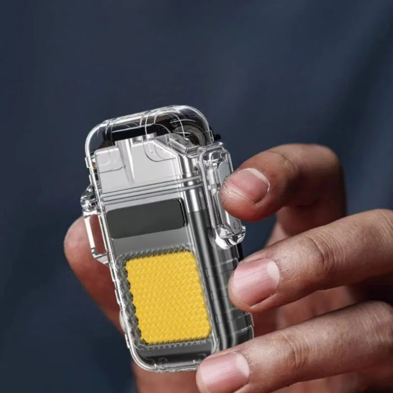 Elektryczna zapalniczka z latarką