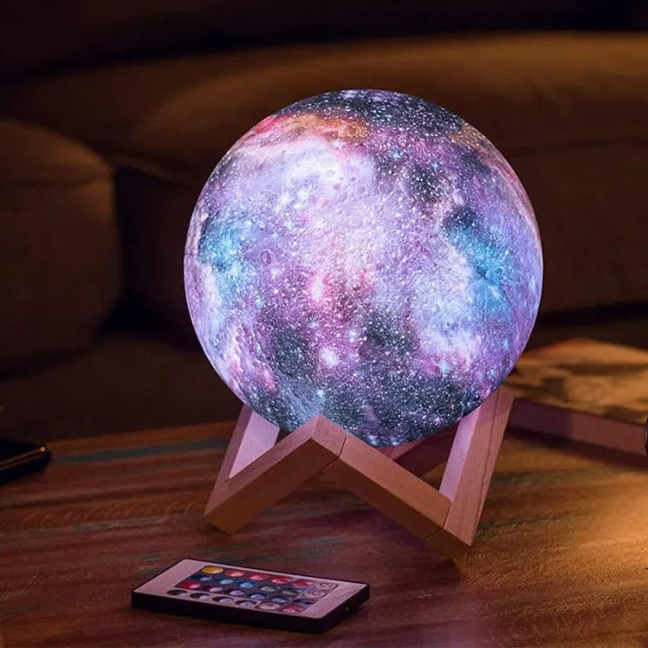 Lampa LED 3D Droga Mleczna XL 15cm 16 kolorów z pilotem