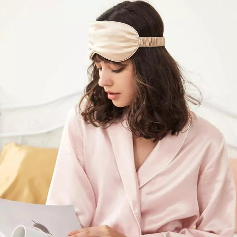 Jedwabna opaska na oczy Silk Touch – dla komfortowego snu