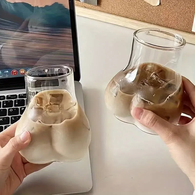 Lustiges Hinternglas