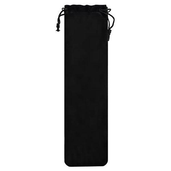 Zestaw 8 wielorazowych słomek ze stali nierdzewnej