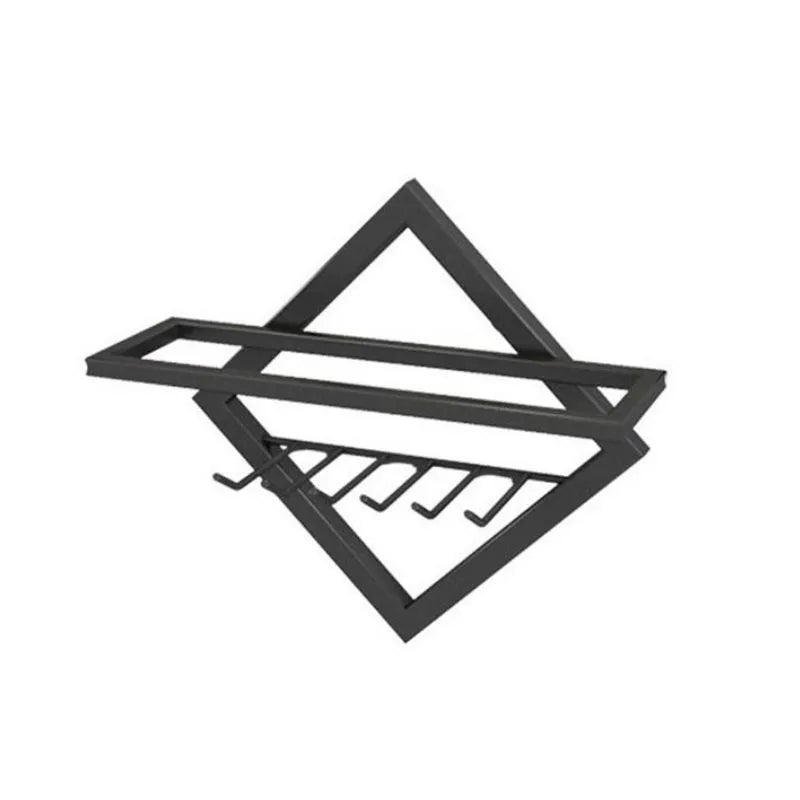 Wall Mount for Wine Bottle and Glasses