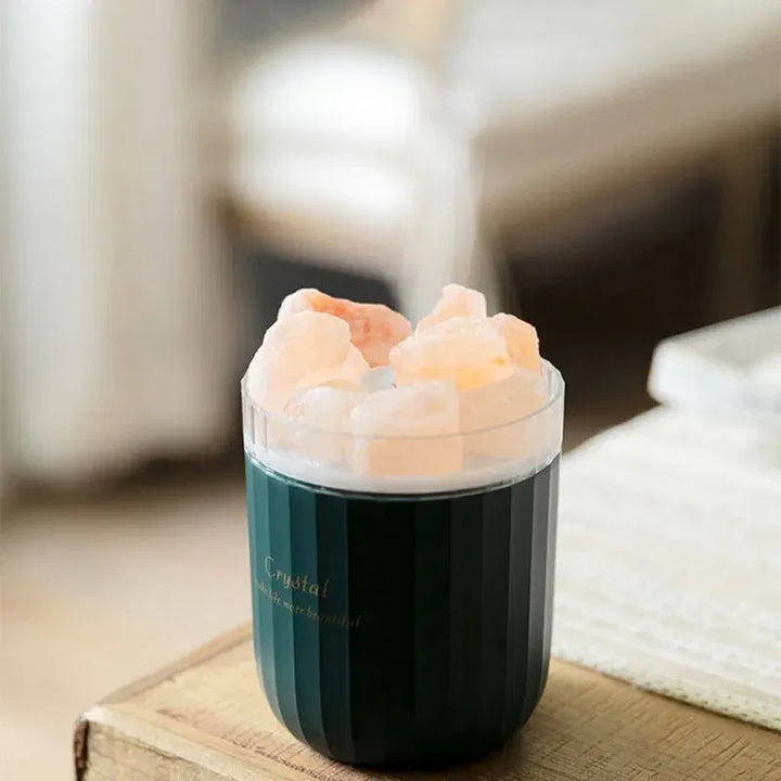 Portable Humidifier with Salt Stones Aromacrystal